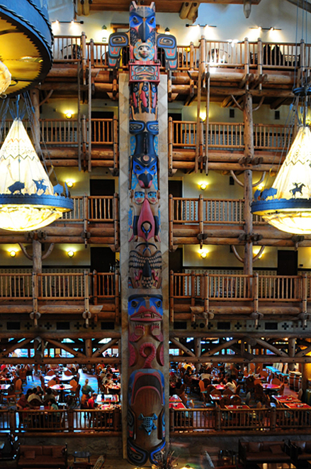 Totem at Disney's Wilderness Lodge
