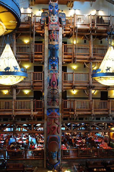 Totem at Disney's Wilderness Lodge