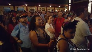 Great Movie Ride Guests Watching Pre Show