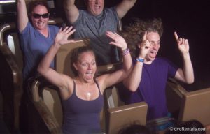 DVC Staff having fun Disney Ride
