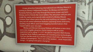Mickey Mouse New Attraction at Disney's Hollywood Studios.