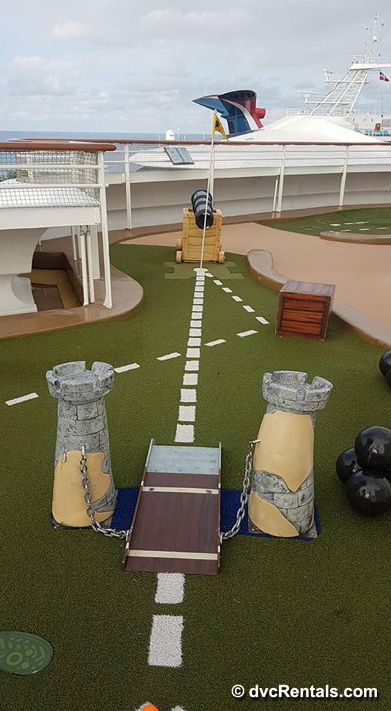 Disney Cruise Golfing