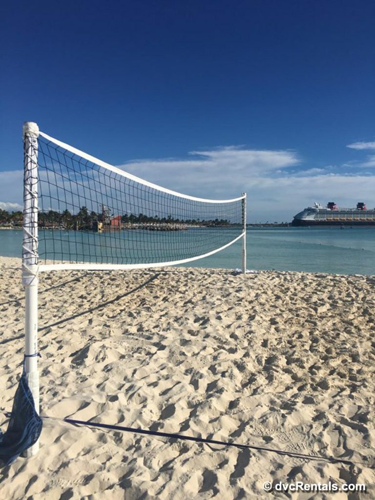 Volleyball Beach Disney Cruise