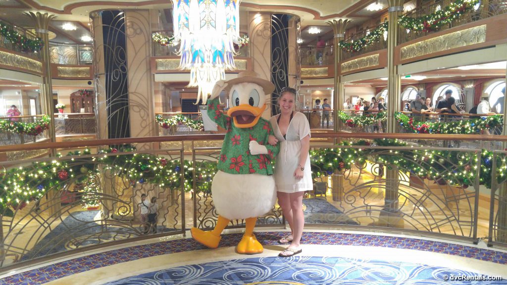 Donald Duck On Disney Cruise