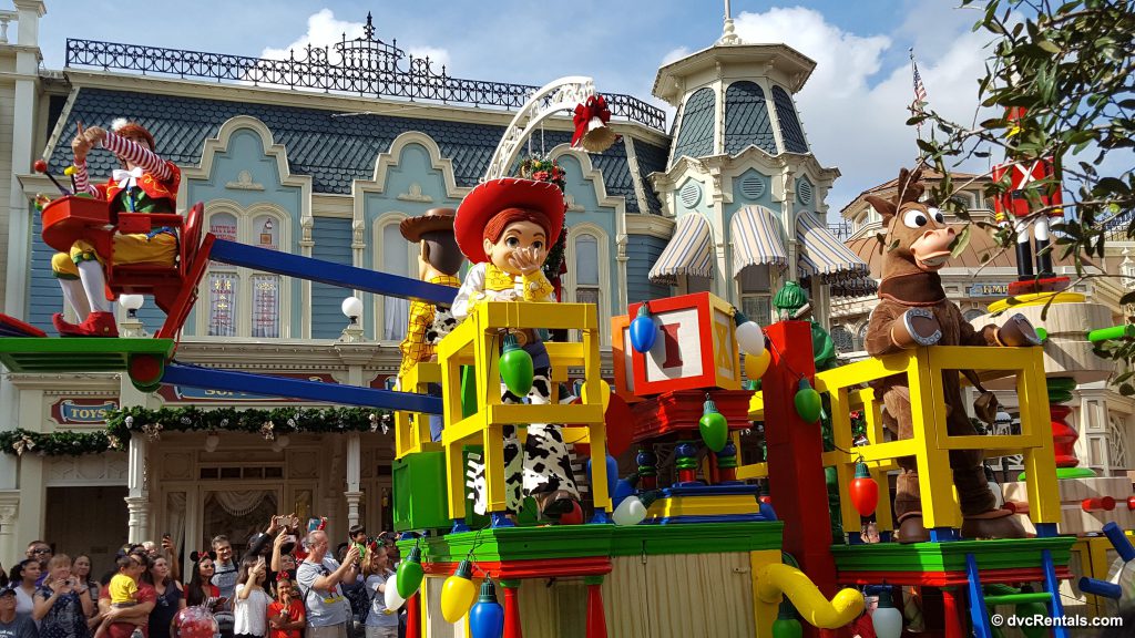 Toy Story Float in Parade