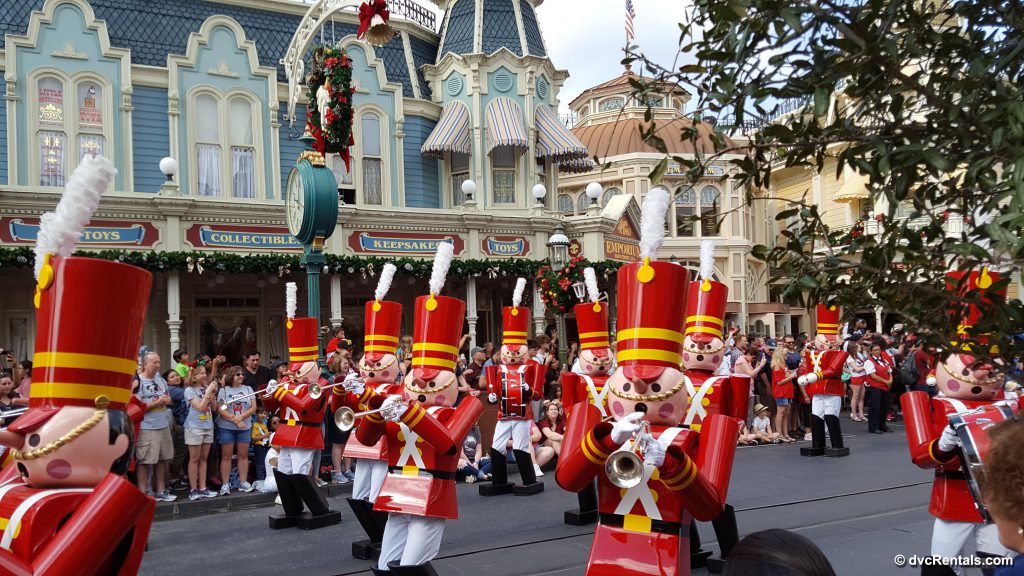 Marching Soldiers in Disney Parade