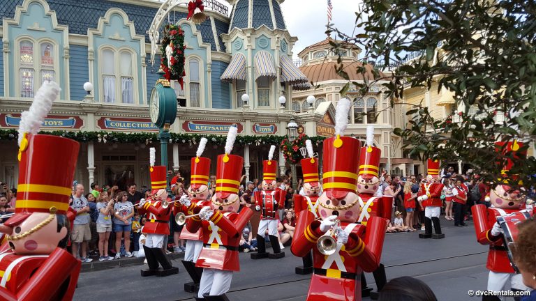 Christmas Parade at the Magic Kingdom