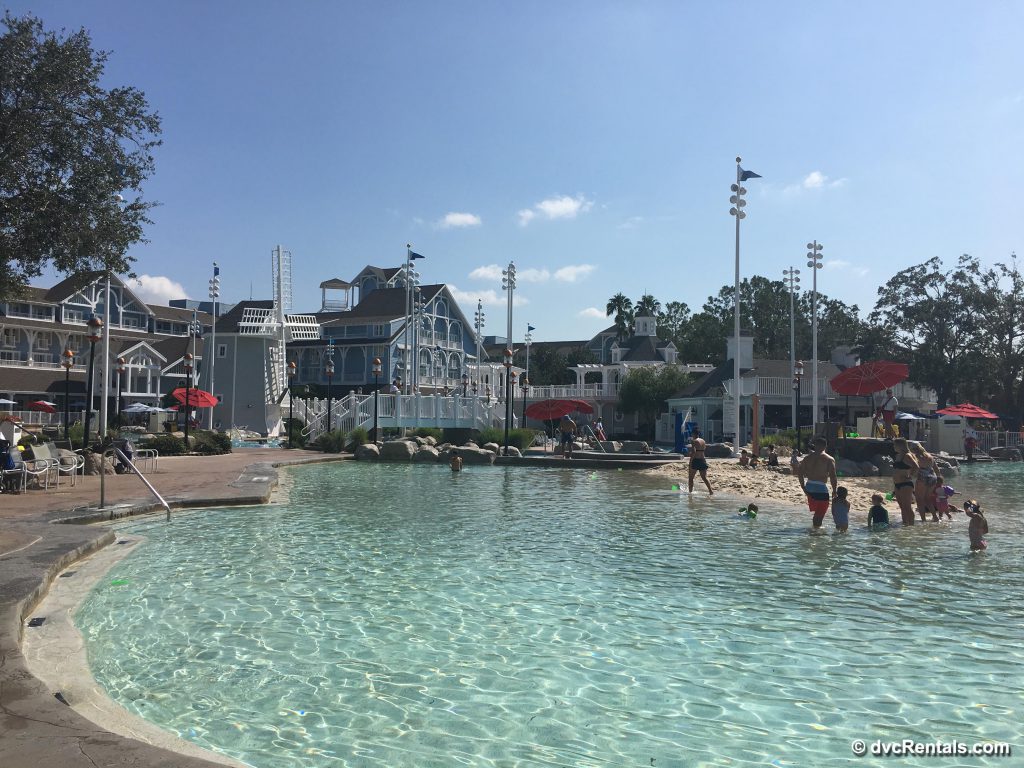 Disney Beach Club Villas Stormalong Bay pools