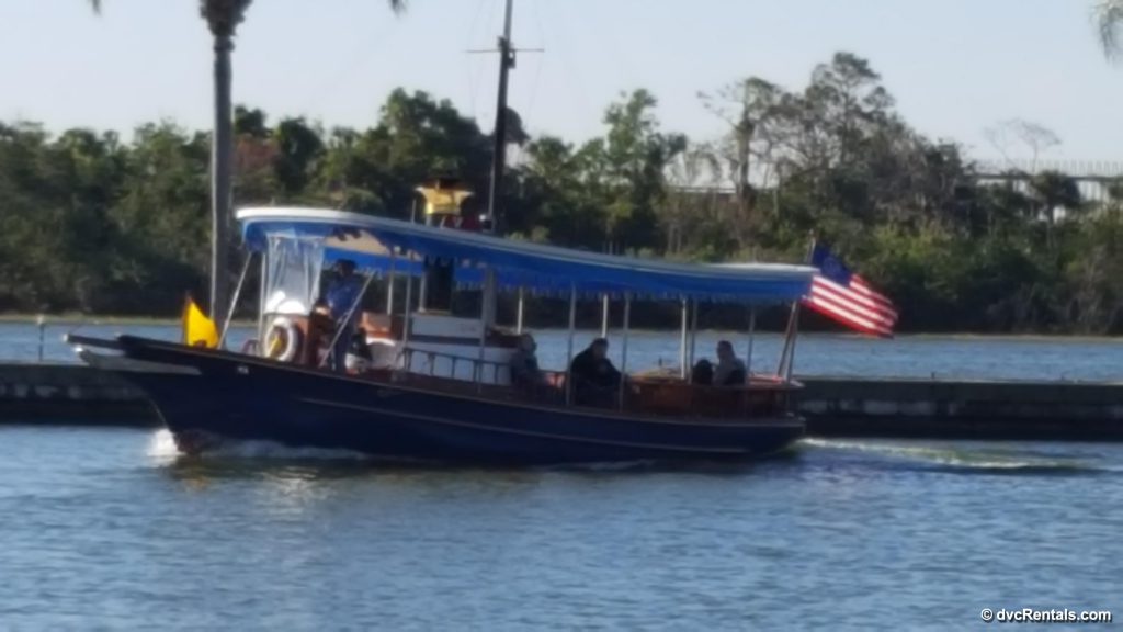 Smaller boat to and from Magic Kingdom from Ft. Wilderness