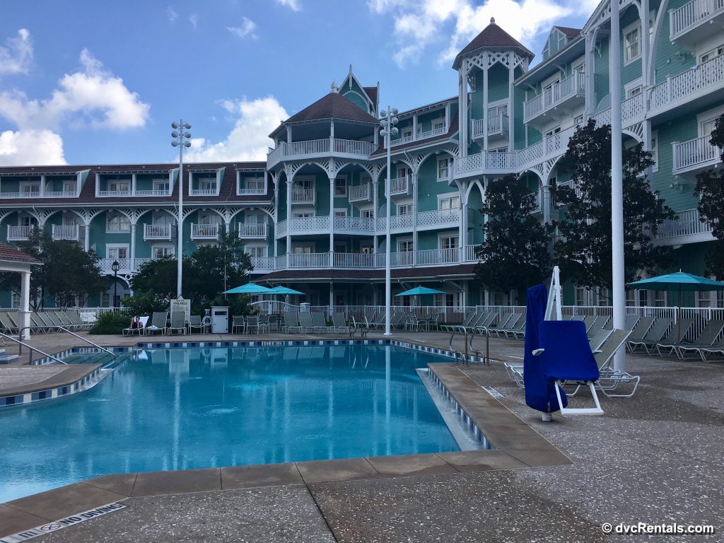 Disney Beach Club Villas quiet pool