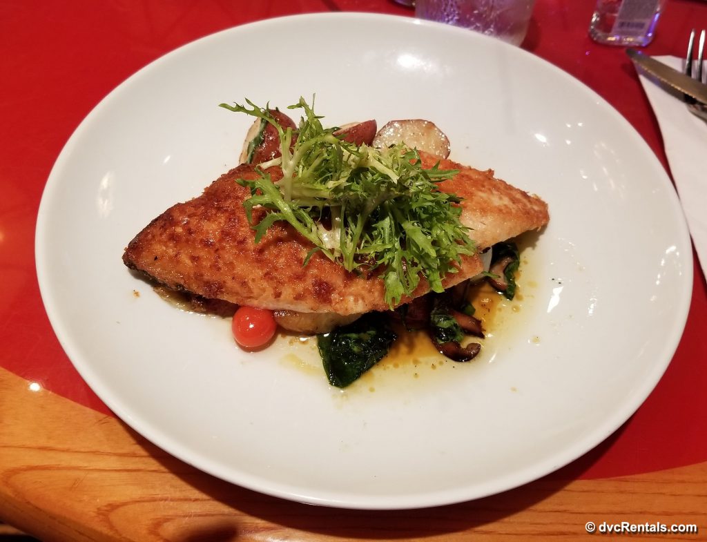 Rainbow Trout at Whispering Canyon Cafe, Wilderness Lodge