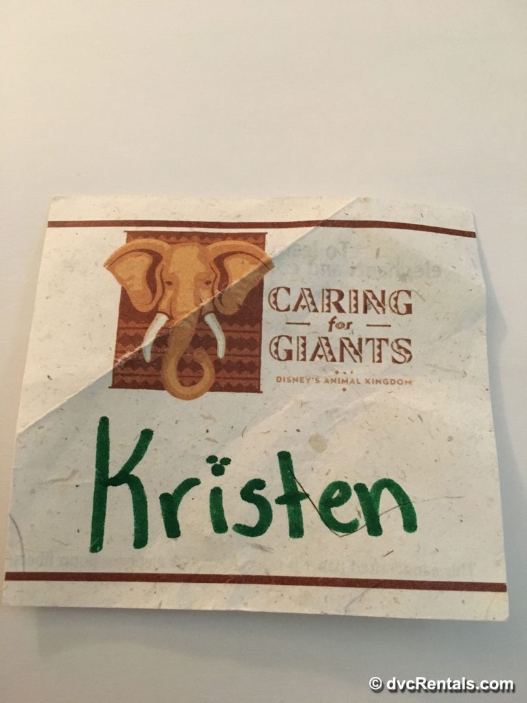 Caring for Giants Nametag
