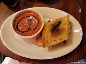 The Edison – Tomato Soup with Grilled Cheese