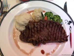 Steak dish at Animator’s Palate