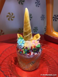 Unicorn Cupcake at Vanellope’s Sweets and Treats