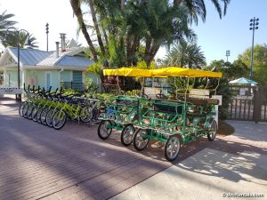 Bike Rentals available at Disney’s Old Key West