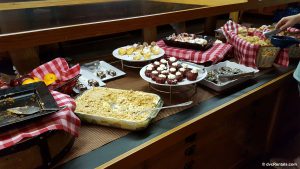 Dessert station at Trail’s End Buffet
