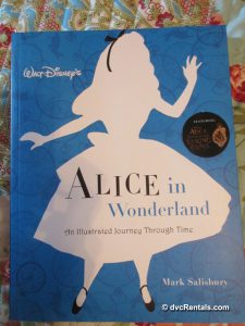 Book Cover of Alice in Wonderland, An Illustrated Journey Through Time
