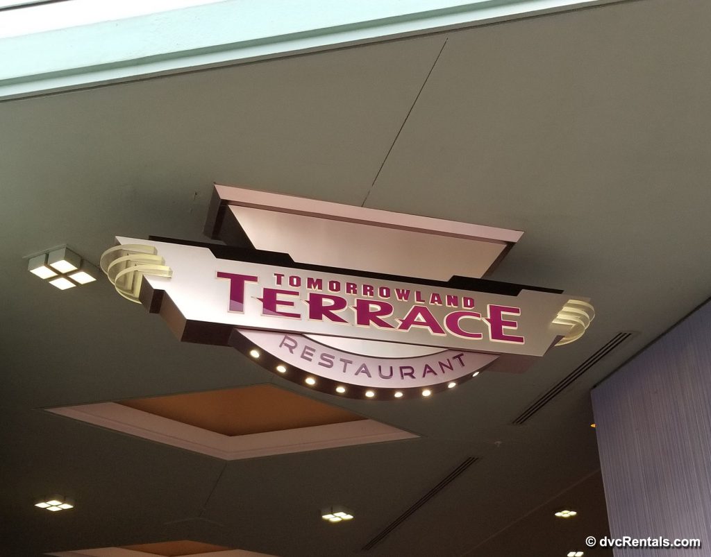 Tomorrowland Terrace Sign