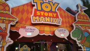 Entrance to Toy Story Mania