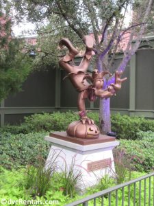 statue of Jester Goofy