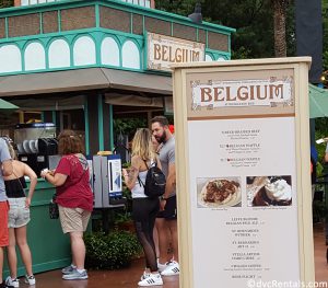 Belgium Kiosk at the Food & Wine Festival