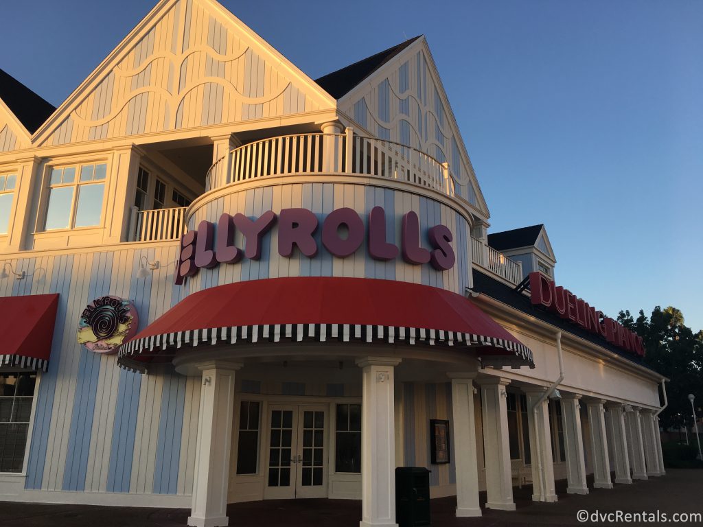 exterior shot of the entrance to Jellyrolls