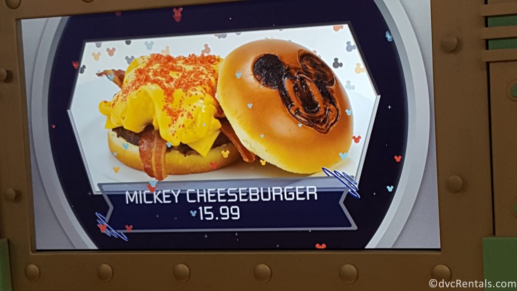Mickey Mouse Cheeseburger
