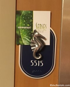 Room number on the Disney Dream with a Seahorse – Starboard Side