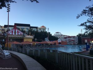 feature pool at Disney’s Boardwalk Villas