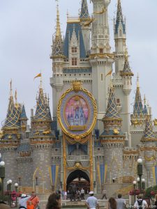 2005 Castle Celebrating Disneyland's 50th