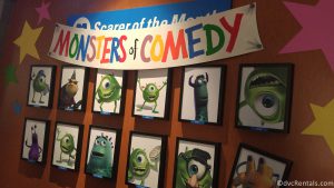 Monster’s Inc Monsters of Comedy Wall of Fame