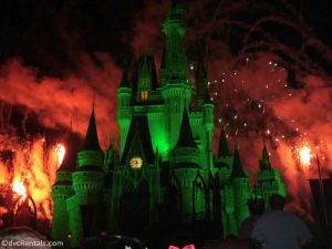Fireworks from the Mickey’s Not So Scary Halloween Party