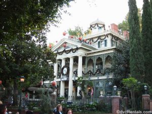 Disneyland Haunted Mansion Halloween Makeover