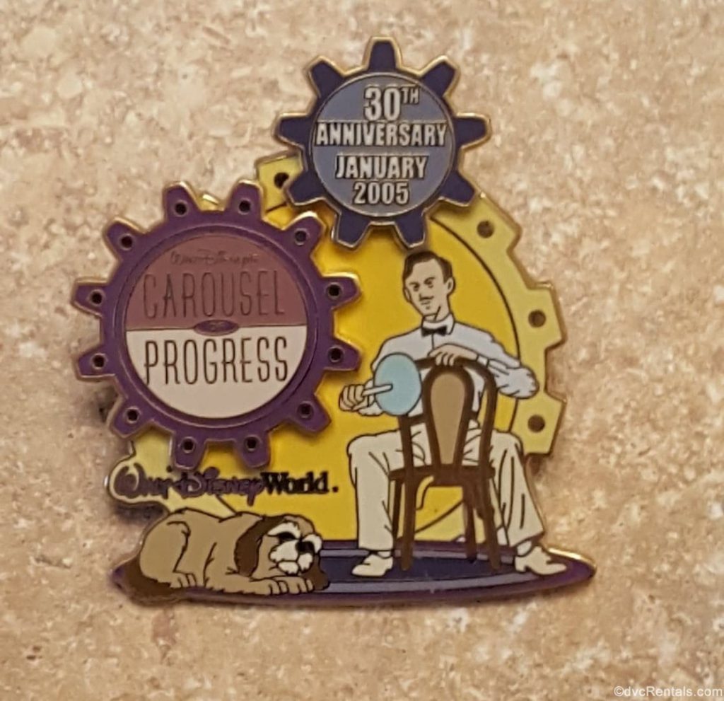 30th Anniversary pin for the Carousel of Progress