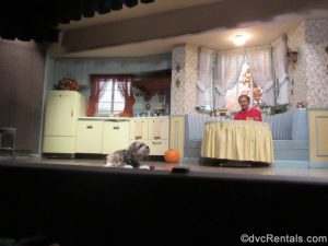 kitchen scene from the Carousel of Progress showcasing the GE appliances