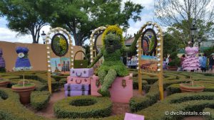 Miss Piggy topiary at Epcot’s International Flower and Garden Festival 2019