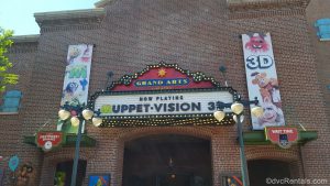 MuppetVision 3D sign at Disney’s Hollywood Studios