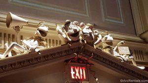 decor inside the Muppet Theater