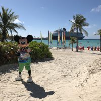 Mickey Mouse on Castaway Cay