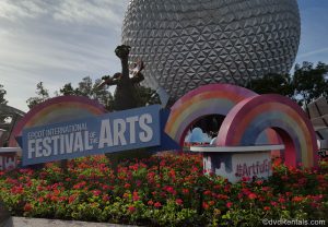Festival of the Arts Signage at Epcot