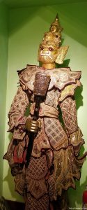 statue from the Yak & Yeti Restaurant