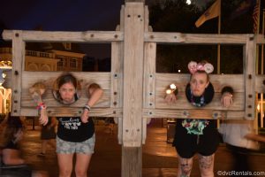 Team Members Chelsey and Ashley J. in Frontierland