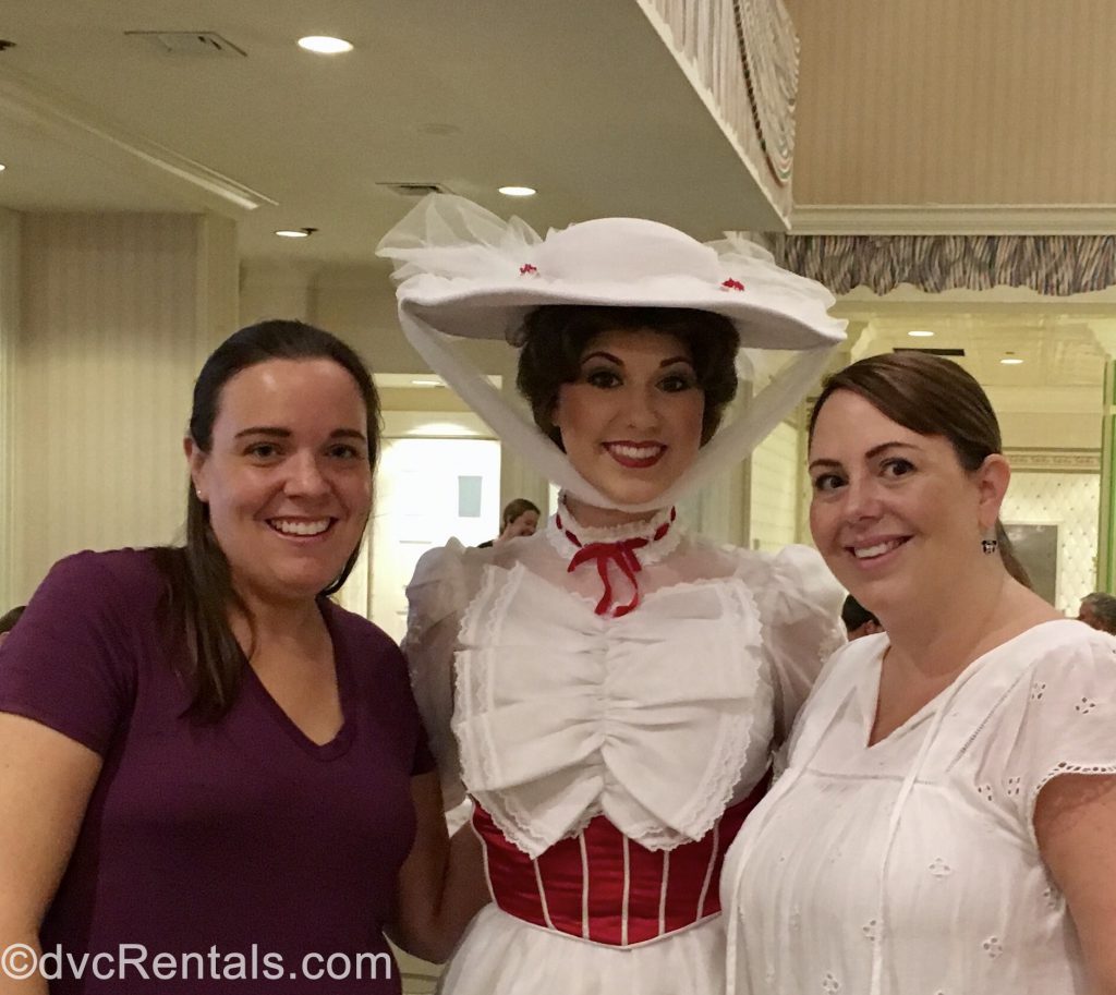 Team Members Jane and Stacy with Mary Poppins