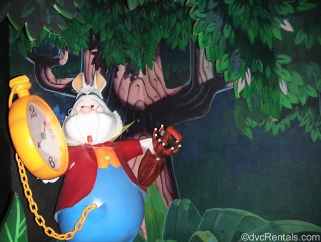 Alice in Wonderland Attraction Disneyland
