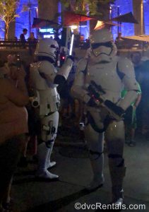 Stormtroopers at Batuu
