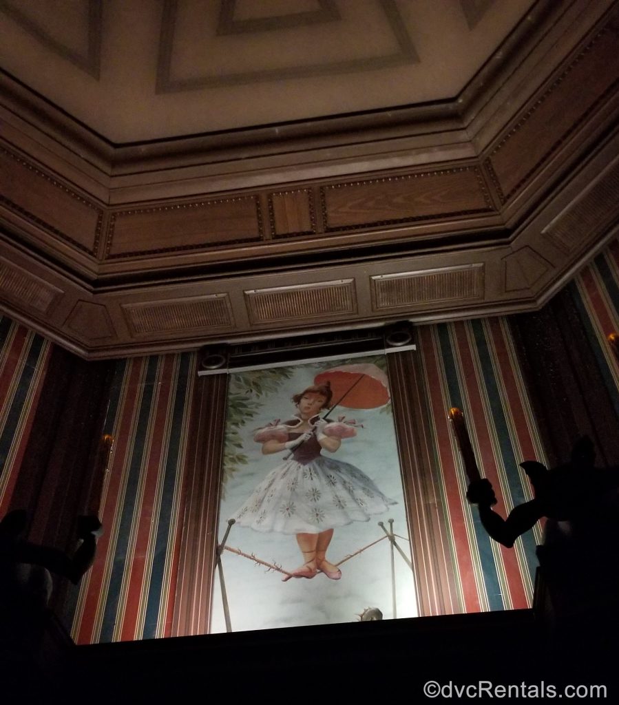 Tightrope Dancer picture in the Haunted Mansion