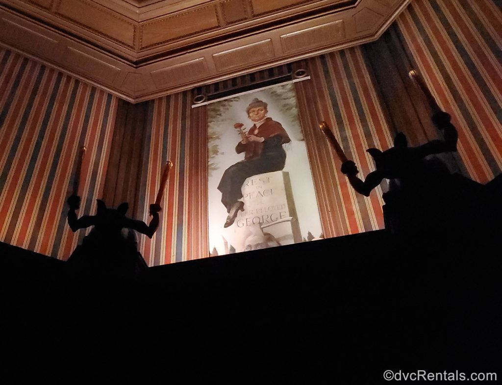 Widow picture in the Haunted Mansion