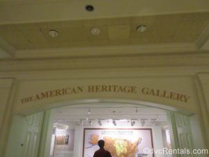 American Heritage Gallery sign