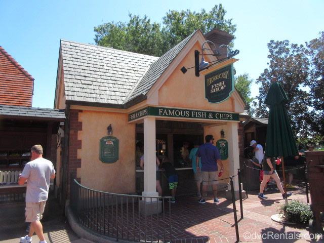 Yorkshire County Fish Shop in Epcot